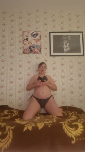 MILF Strips and Masturbates to Orgasm