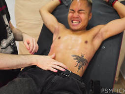 Extremely Ticklish Asian Twink Screams