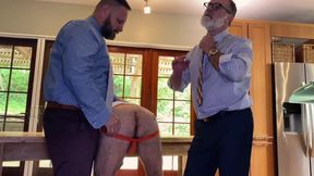 Buisness Man gets busy with CoWorkers