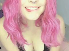 Pretty redhead webcam masturbation show
