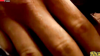 Hairy Straight Guy's Uncut Dick Gets A Facial Load