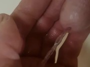 Piss on hand