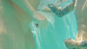 underwater anal with her toyboy