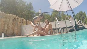 underwater anal with her toyboy