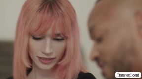 Trans Stepsis Lets Black Stepbro Analed Her