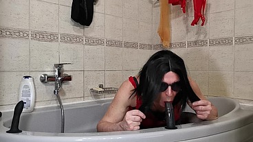Sissy Slut Michelle WEB Stream Ass Stretching Show