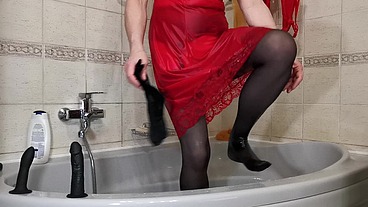 Sissy Slut Michelle WEB Stream Ass Stretching Show