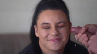 Kink fetish video of BBW chubby PAWG whore sucking cock