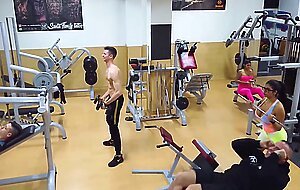 Orgia en el gimnasio con pornostars famosas sheila ortega, venus afrodita, carla boom
