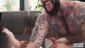 Troy Daniels and John Brachalli Get Wild in Steamy Bromo Sex Session