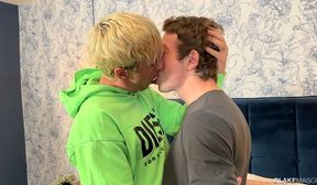 Blond Naughty Twink Craves For Some Huge Cock Riding