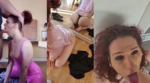 Sissy Throat Destroyed Fucked Like Pussy Gushing Facial Cum Blast