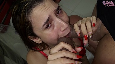 Having some fun with Gabbie Luna while exchaging husbands