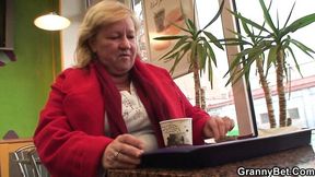 Tough hooker's granny games smut