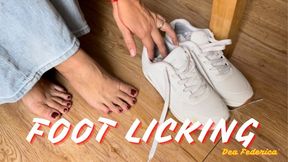My Foot Slave - Foot licking - FULL VIDEO