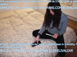 I'M PREGGY: I call the future father I'ven't seen for 5 months