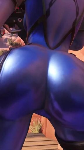 Stunning moment from &quot;Widowmaker Twerking Skin Compilation&quot;