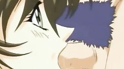 Intense Hentai sex with a hot couple and their sweetheart