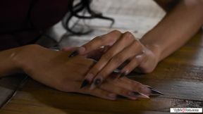 Can I thank you with my hard tgirl dick?