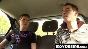 BoyDesire.com - Three young twinks' cock sucking and anal fucking adventure
