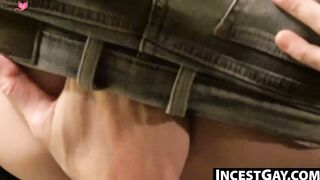 IncestGay.com - Assisting my stepbro turns into a steaming ass fuck session