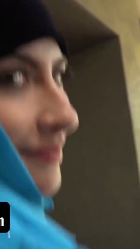 Hijab Hookup - Conservative Middle Eastern Babe Angeline Red Shows Her Wild Side To Her Perv Stepdad   Clip 3