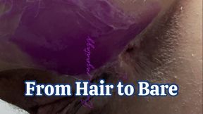 Holly Goes From Hair to Bare