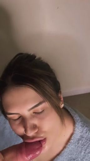 Just another cheating slut getting face fucked by a stranger of my Onlyfans