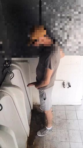 Masturbates in the toilets