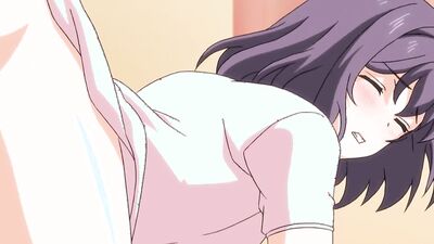 Big-titted cartoon babe takes a hard pounding to the balls and gets a messy creampie