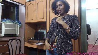 "Big Boobs Tamil Indian Maid Horny Lily In Bathroom Changing Bra and Fingering Pussy in Panties"