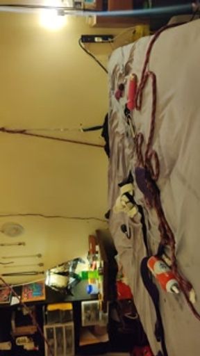 Blonde slut tied up and made to anal orgasm