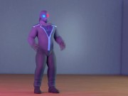 Wao's Sudden hyper muscle growth animation
