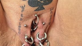 Dirty, tattooed mom's extreme fetish fantasies: face-fucked, tongue-lashed, peed on & anally devoured by multiple cocks