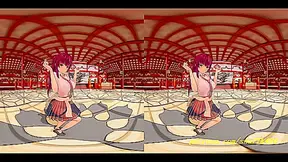 Marine Avatar Seduces in Immersive 3D HoloLive VR Fantasy
