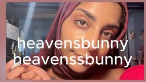 Hijabi Muslim Topless Makeup Tutorial JOI Arab Indian Persian South Asian