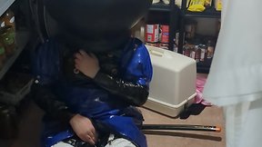 Pvc sissy layered levensa cosplay cauldron breathplay