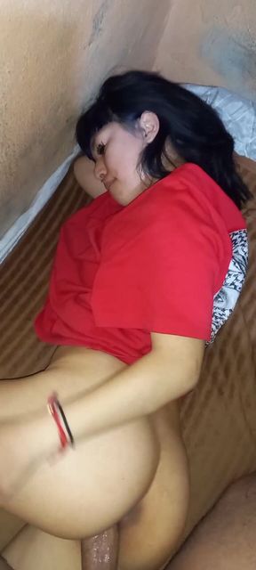 Beautiful Argentinian Getting Milk in Her Mouth and Hardcore Sex