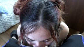 Petite Cutie Getting Pumped Full of Cum by Big Cock