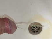 The toilet is busy. Went to the bathroom to pee