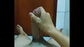 Latino Guy Cums A Lot In HotGayMasturbation Session