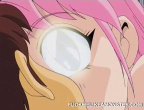 Cock sucking anime teen riding