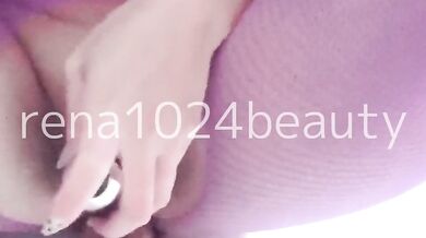 Japanese beauty fucks two dildos on stairs her moans leak loud