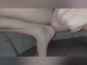 "WATCH-BRO: OlderstepBRO PERVY ANAL Secrets in Dark Shower Room, (Part 1)