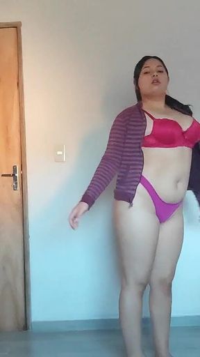 Colombian 18 Years with Big Ass