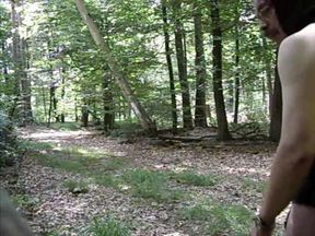 Wolly als Schwanzhure Outdoor unterwegs