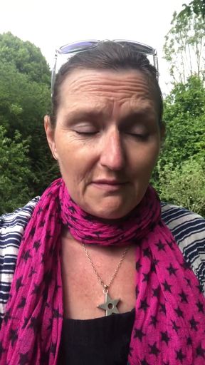 Outdoor Titty Play Whilst Walking in the Great Outdoors