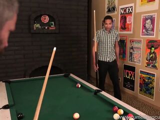 Hollie Mack's Cuckold Make a Pool Wager This guy Can Not Win