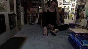 heels on the bed 3