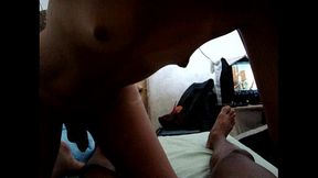 Priscila con Francisco